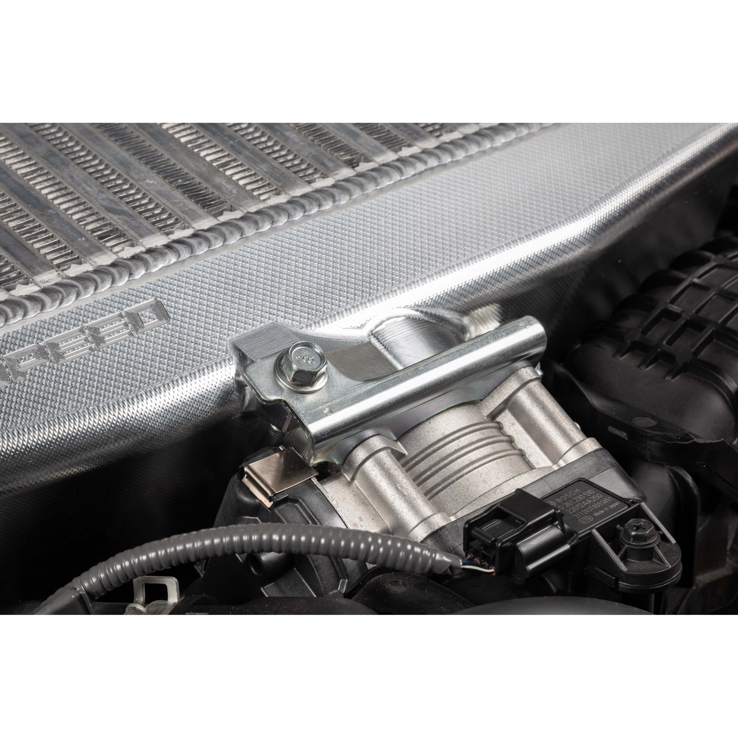 GrimmSpeed Top Mount Intercooler Kit, 2022-2026 WRX - Angle 4