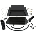 GrimmSpeed Top Mount Intercooler Kit w/ Splitter (Black), 2008-2014 WRX