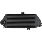 GrimmSpeed Top Mount Intercooler Kit w/ Splitter (Black), 2008-2014 WRX - Angle 3