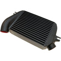 GrimmSpeed Top Mount Intercooler Kit w/ Splitter (Black), 2015-2021 WRX
