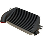 GrimmSpeed Top Mount Intercooler Kit w/ Splitter (Black), 2015-2021 WRX