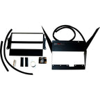 GrimmSpeed Top Mount Intercooler Kit w/ Splitter (Black), 2015-2021 WRX - Angle 3