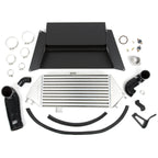 GrimmSpeed Top Mount Intercooler Kit w/ Splitter- Silver, 2005-2009 Legacy GT