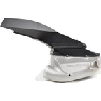 GrimmSpeed Top Mount Intercooler Kit w/ Splitter - Silver, 2015-2021 WRX - Angle 3