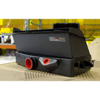 GrimmSpeed Top Mount Intercooler (TMIC) Splitter, 2004-2008 Forester XT - Angle 2