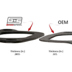 GrimmSpeed Top Mount Intercooler Y-Pipe Gaskets (Pair/2), 2002-2007 WRX & 2004-2021 STi - Angle 2