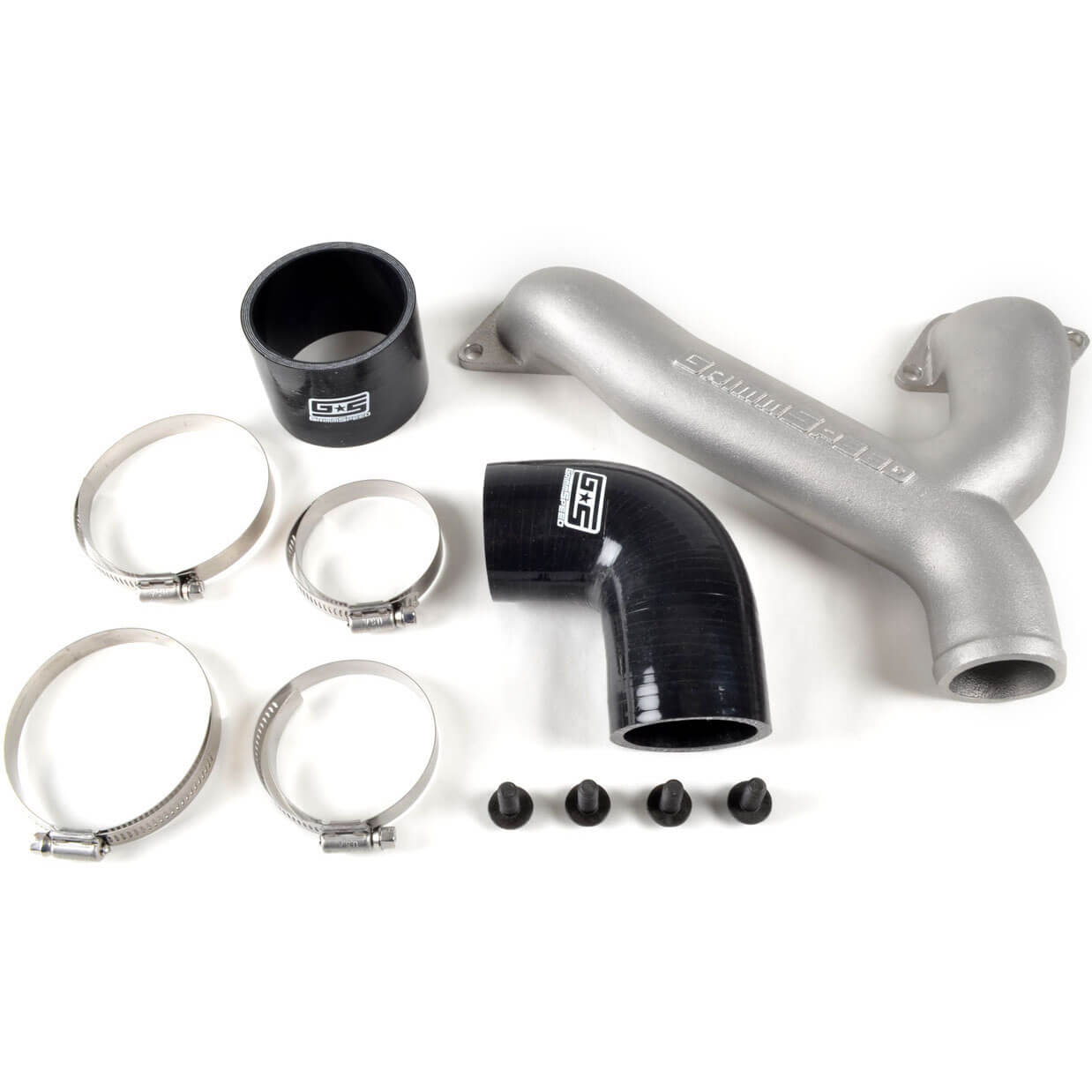 GrimmSpeed Top Mount Intercooler Y-Pipe Kit, 2002-2007 WRX & 2004-2021 STi
