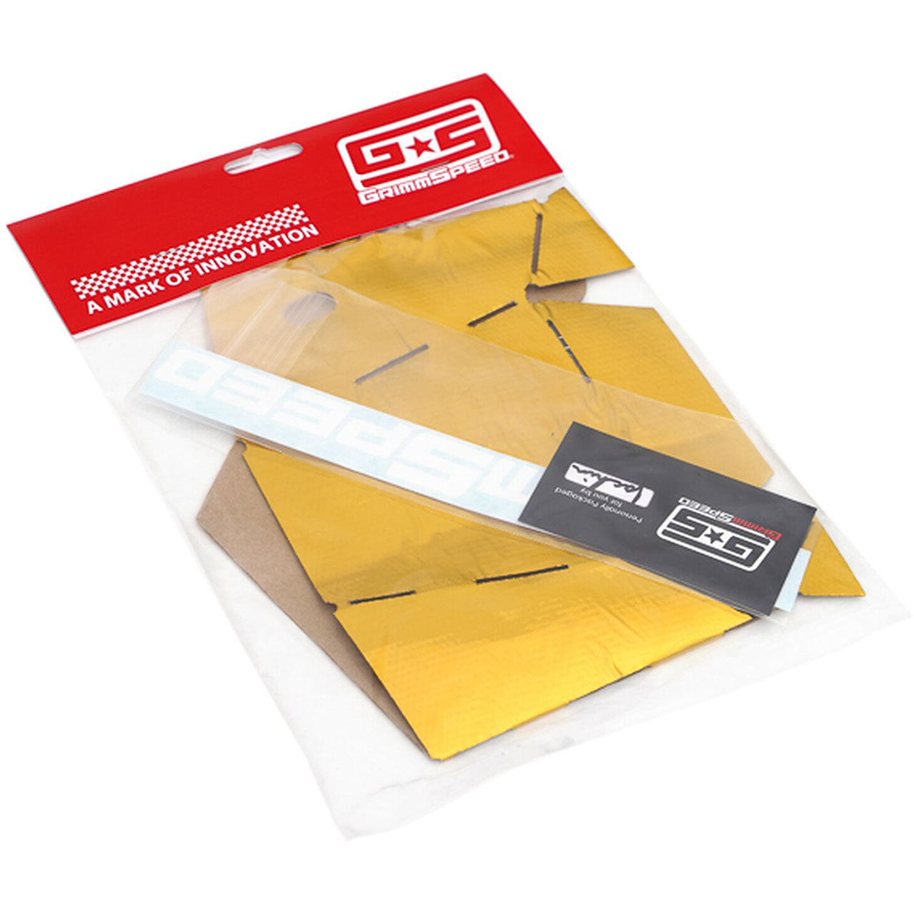 GrimmSpeed Turbo Reflect-A-Gold Heat Shield Foil Kit, 2002-2014 WRX & 2004-2021 STi