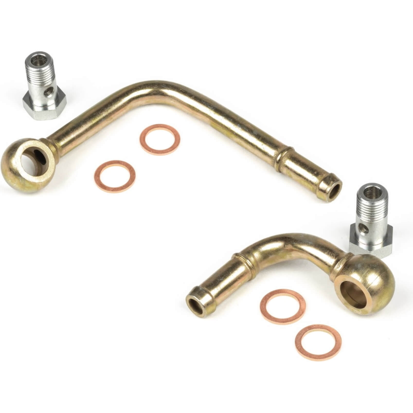 GrimmSpeed Turbocharger Coolant Line Kit (Rep. For GrimmSpeed EJ Turbos), 2002-2014 WRX & 2004-2021 STi