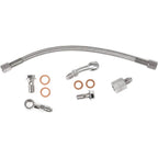 GrimmSpeed Turbocharger Oil Feed Line Kit (For Aftermarket Turbos), 2002-2014 WRX & 2004-2021 STi