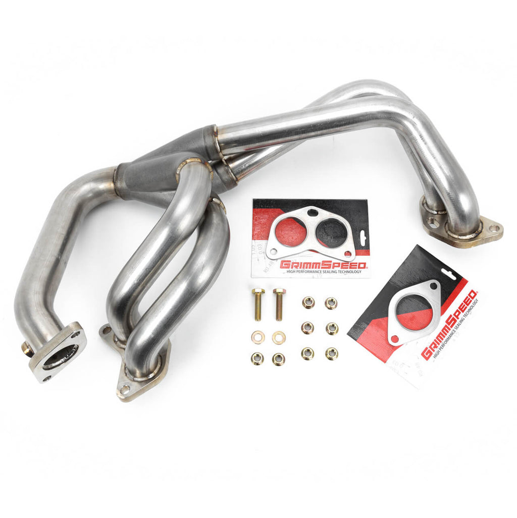 GrimmSpeed Unequal Length Header, 2002-2014 WRX & 2004-2021 STi - Angle 4