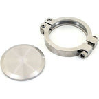 GrimmSpeed V-Band 38mm External Wastegate Block-Off Plate - Angle 3