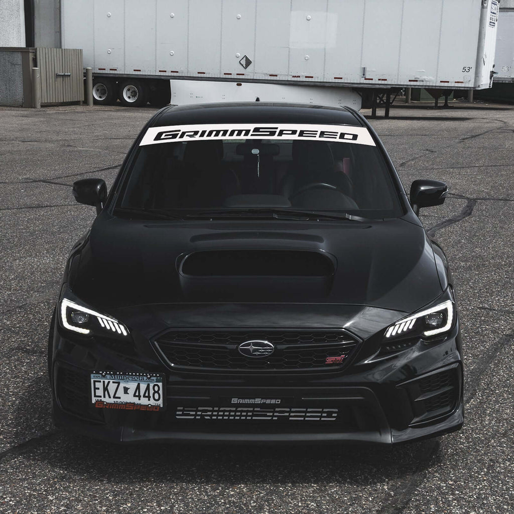GrimmSpeed Windshield Banner, 2002-2021 WRX & 2004-2021 STi