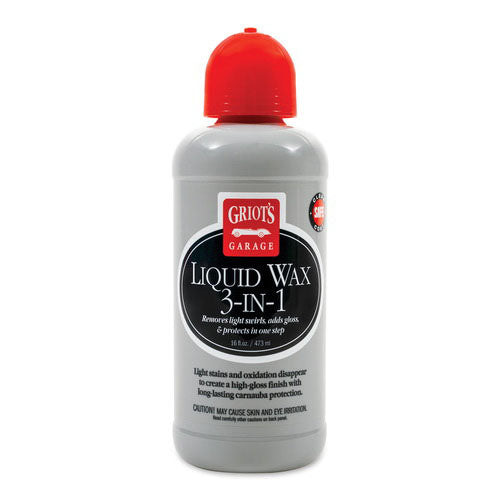 Griots Garage Liquid Wax 3-in-1 (16oz)