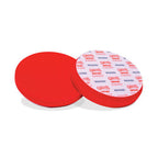 Griots Garage Red Foam Waxing Pad 6.5in (Set/2) - Angle 2