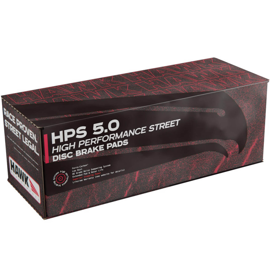 Hawk Front HPS 5.0 Brake Pads, 2009-2024 GT-R
