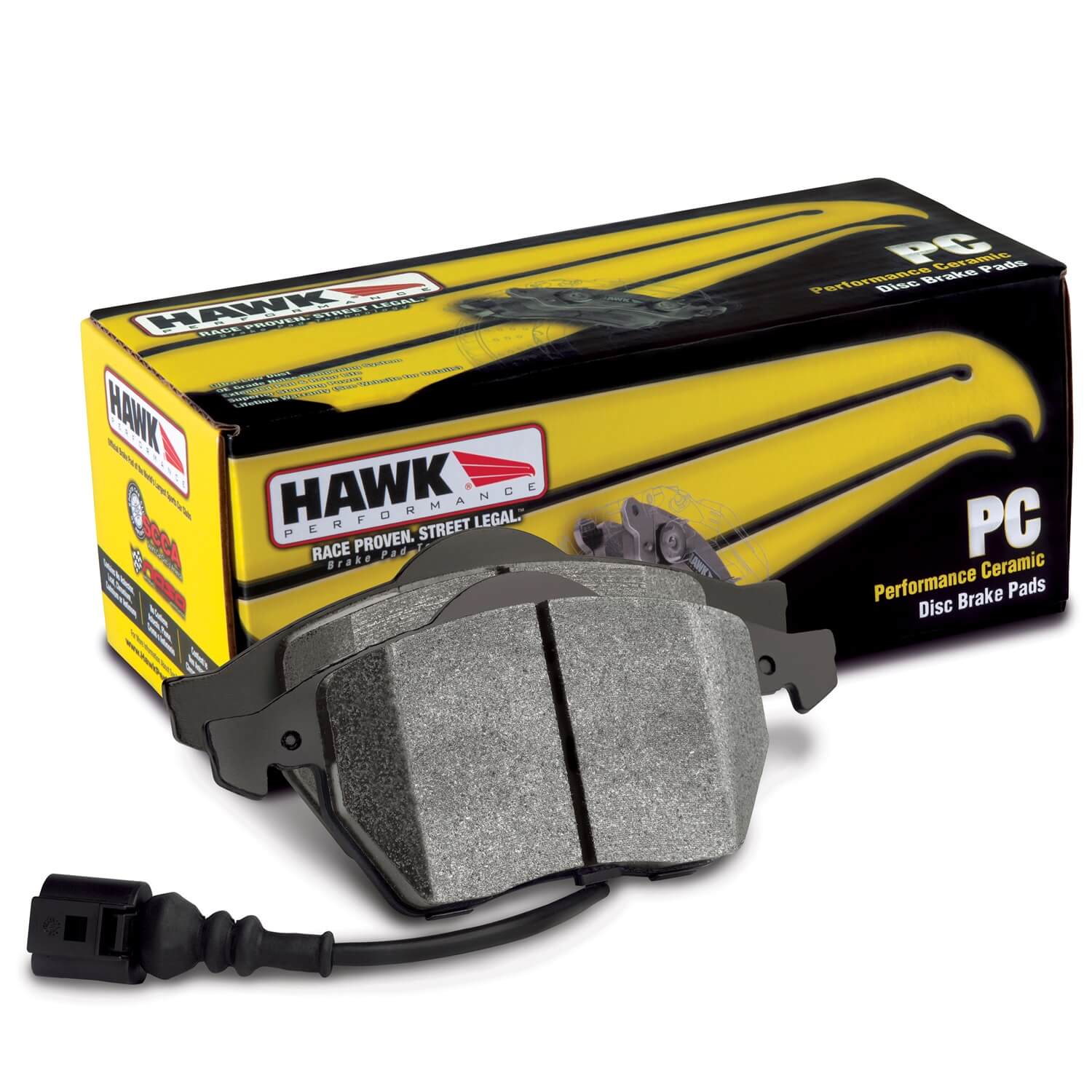 Hawk Rear Brake Pads, 2017-2021 Civic Type R