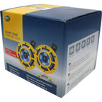 Hella Sharptone Horn Kit (Yellow) - Angle 3