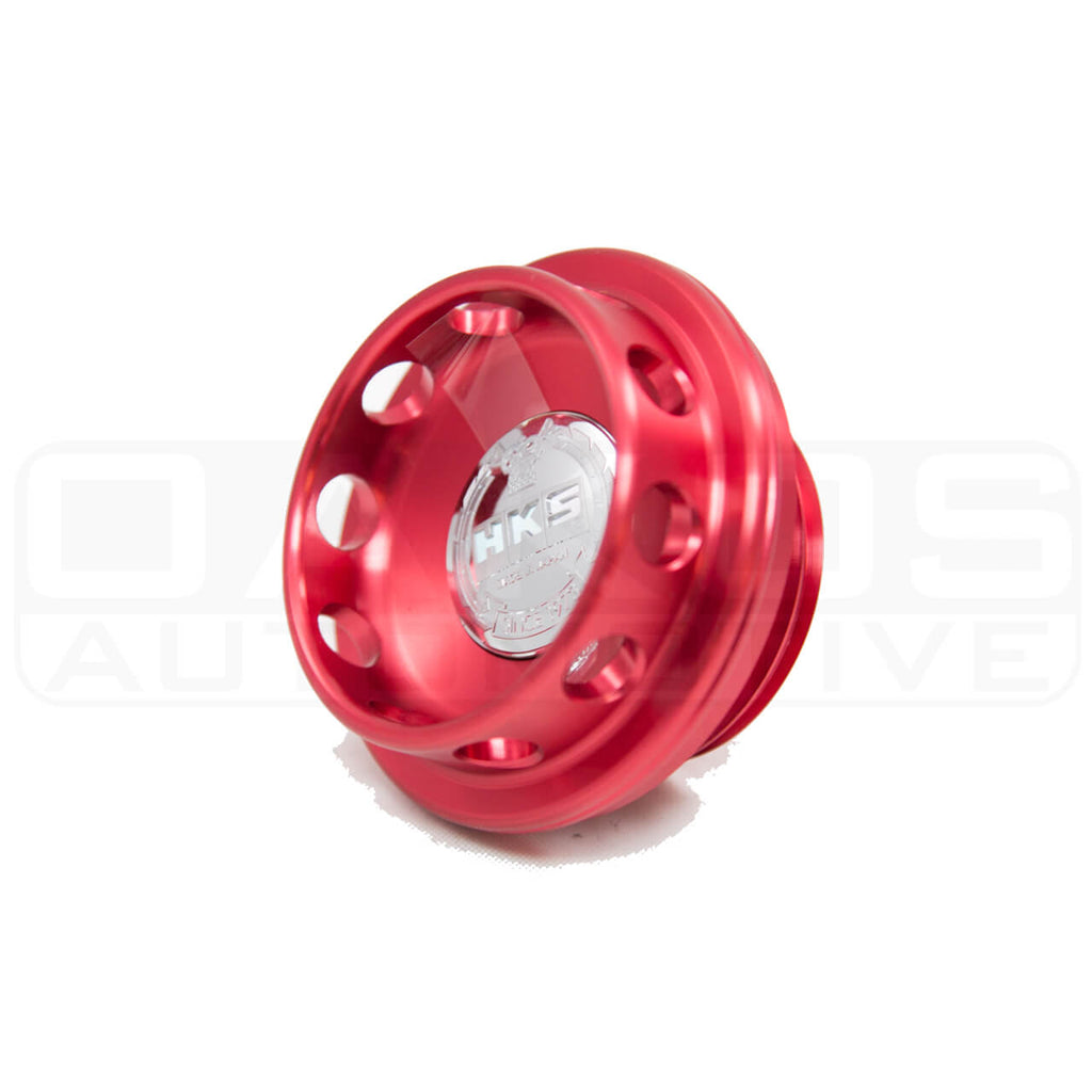 HKS Billet Oil Filler Cap, 2002-2021 WRX & 2004-2021 STi & BRZ/FR-S/86