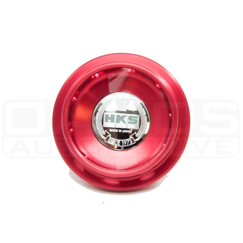 HKS Billet Oil Filler Cap, 2002-2021 WRX & 2004-2021 STi & BRZ/FR-S/86 - Angle 5