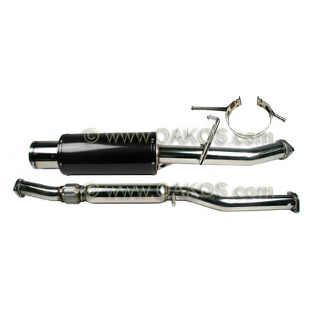 HKS Carbon Ti Cat-Back Exhaust System, 2002-2007 WRX & 2004-2007 STi