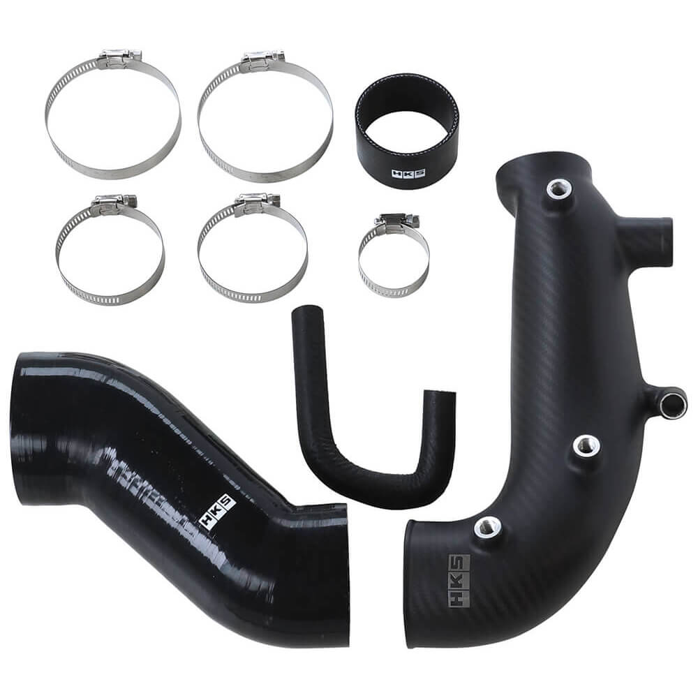 HKS DryCarbon Turbo Inlet Tube, 2008-2021 STi (JDM, EJ207)
