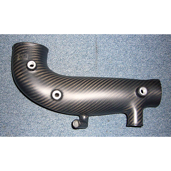 HKS DryCarbon Turbo Inlet Tube, 2008-2014 STi - Angle 2
