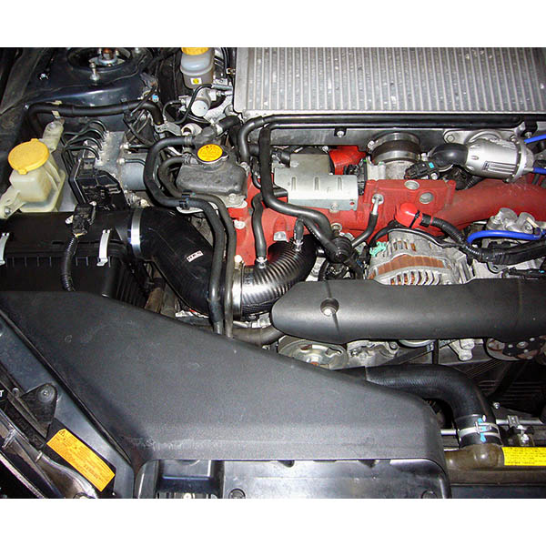 HKS DryCarbon Turbo Inlet Tube, 2008-2014 STi - Angle 3