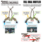 HKS Dual Muffler Cat-Back Exhaust System, 2023-2025 Nissan Z - Angle 4