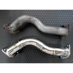 HKS Exhaust Joint Pipe, 2017-2020 BRZ & 86 - Angle 2