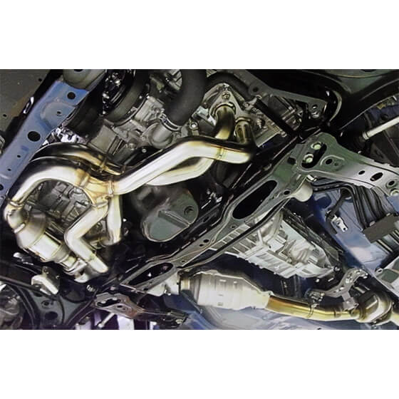 HKS Exhaust Manifold w/ Cat, 2013-2020 BRZ/FR-S/86 - Angle 2