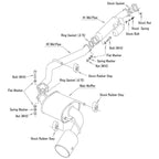 HKS Hi-Power Racing Cat-Back Exhaust System, 2013-2020 BRZ/FR-S/86 - Angle 2