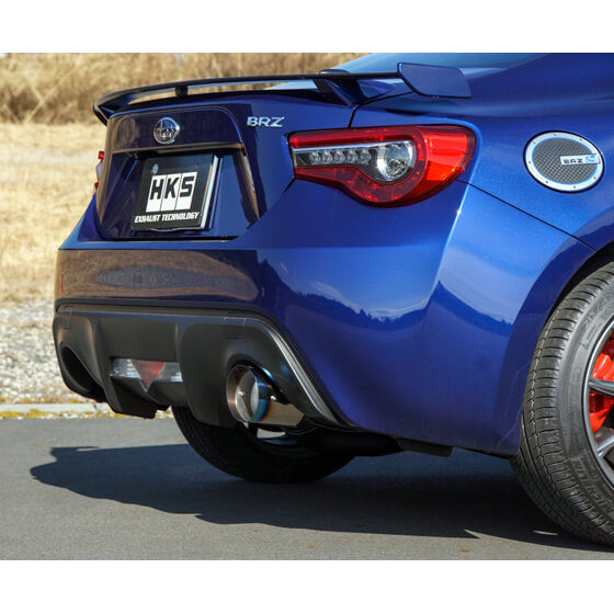 HKS Hi-Power Racing Cat-Back Exhaust System, 2013-2020 BRZ/FR-S/86 - Angle 3