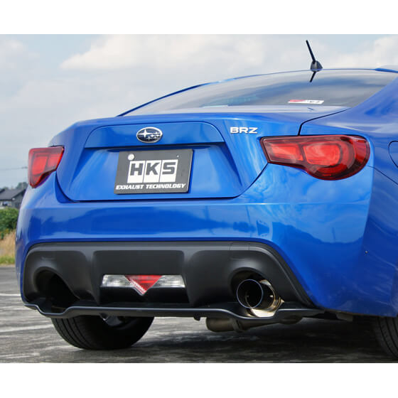 HKS Hi-Power Racing Exhaust (Single Exit), 2013-2020 BRZ/FR-S/86