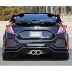 HKS Hi-Power SPEC-L II Cat-Back Exhaust, 2017-2021 Civic Type R - Angle 2