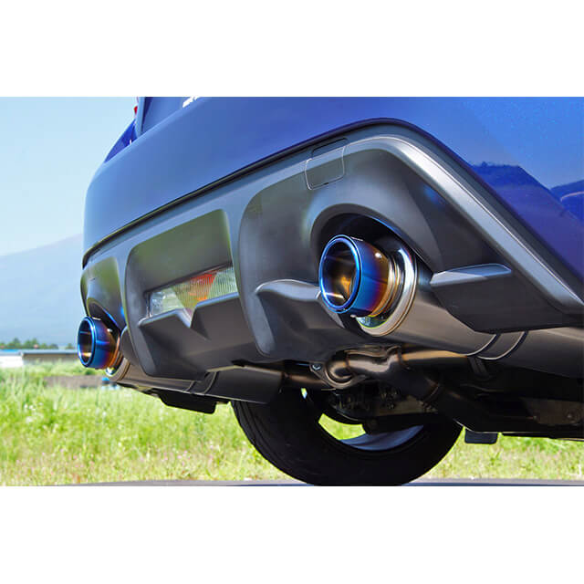 HKS Hi-Power SPEC-L II Cat-Back Exhaust, 2013-2020 BRZ/FR-S/86 - Angle 5