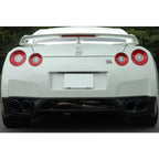 HKS Legamax Premium Exhaust, R35 GT-R - Angle 3