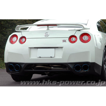 HKS Legamax Premium Exhaust (Flux Welded), GT-R - Angle 2