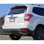 HKS Legamax Premium Exhaust w/ Center Pipe, 2014-2018 Forester XT - Angle 3