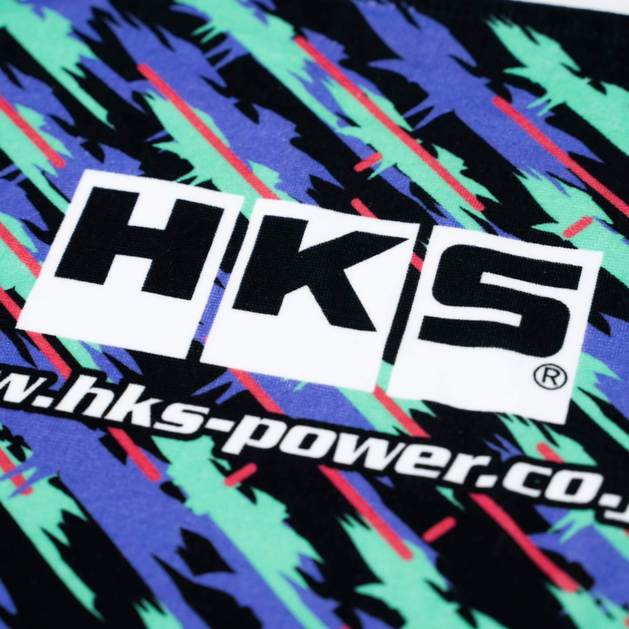 HKS Oil Color Hand Towel - Angle 2