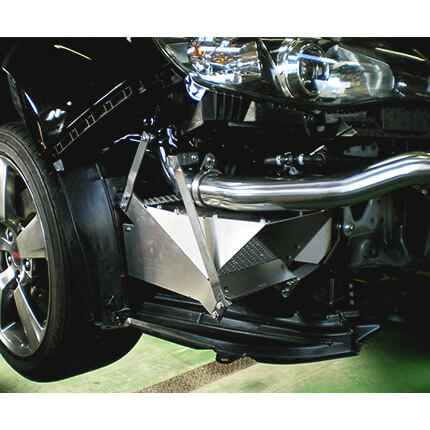 HKS S-Type Oil Cooler Kit, 2008-2014 STi - Angle 2