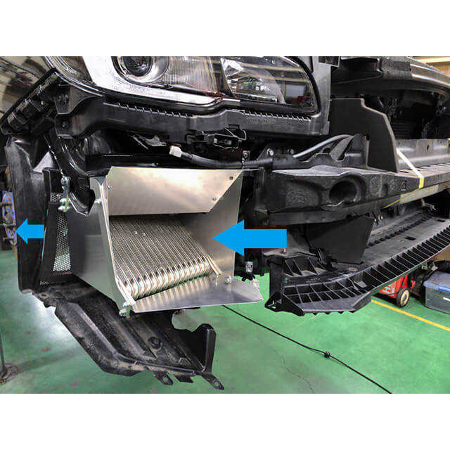 HKS S-Type Oil Cooler Kit, 2015-2021 STi - Angle 3