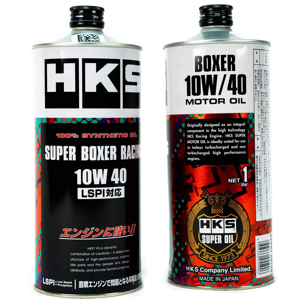 HKS Super Boxer Racing Engine Oil (10W-40, 1 Liter)