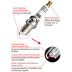 HKS Super Fire Racing M35 Spark Plug - Angle 2