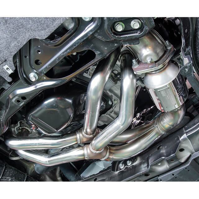 HKS Super Manifold w/ Catalyzer GT-SPEC, 2022-2026 BRZ & GR86 - Angle 2
