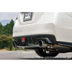 HKS Super Turbo Cat-Back Exhaust, 2015-2021 WRX - Angle 2