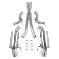 Hooker 3.0in Cat-Back Exhaust X-Pipe w/ Muffler, 2015+ Mustang GT 5.0L
