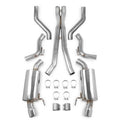 Hooker 3.0in Cat-Back Race Exhaust w/ Muffler (use will long tube headers), 2015+ Mustang GT 5.0L