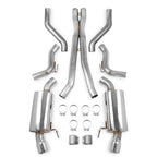 Hooker 3.0in Cat-Back Race Exhaust w/ Muffler (use will long tube headers), 2015+ Mustang GT 5.0L
