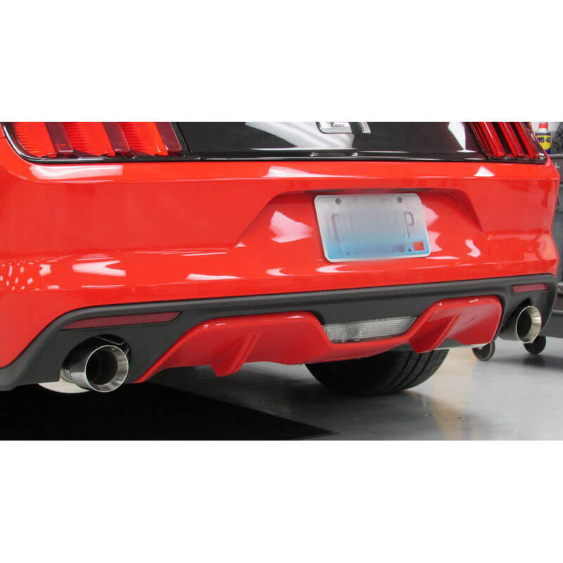 Hooker 3.0in Cat-Back Race Exhaust w/ Muffler (use will long tube headers), 2015+ Mustang GT 5.0L - Angle 3